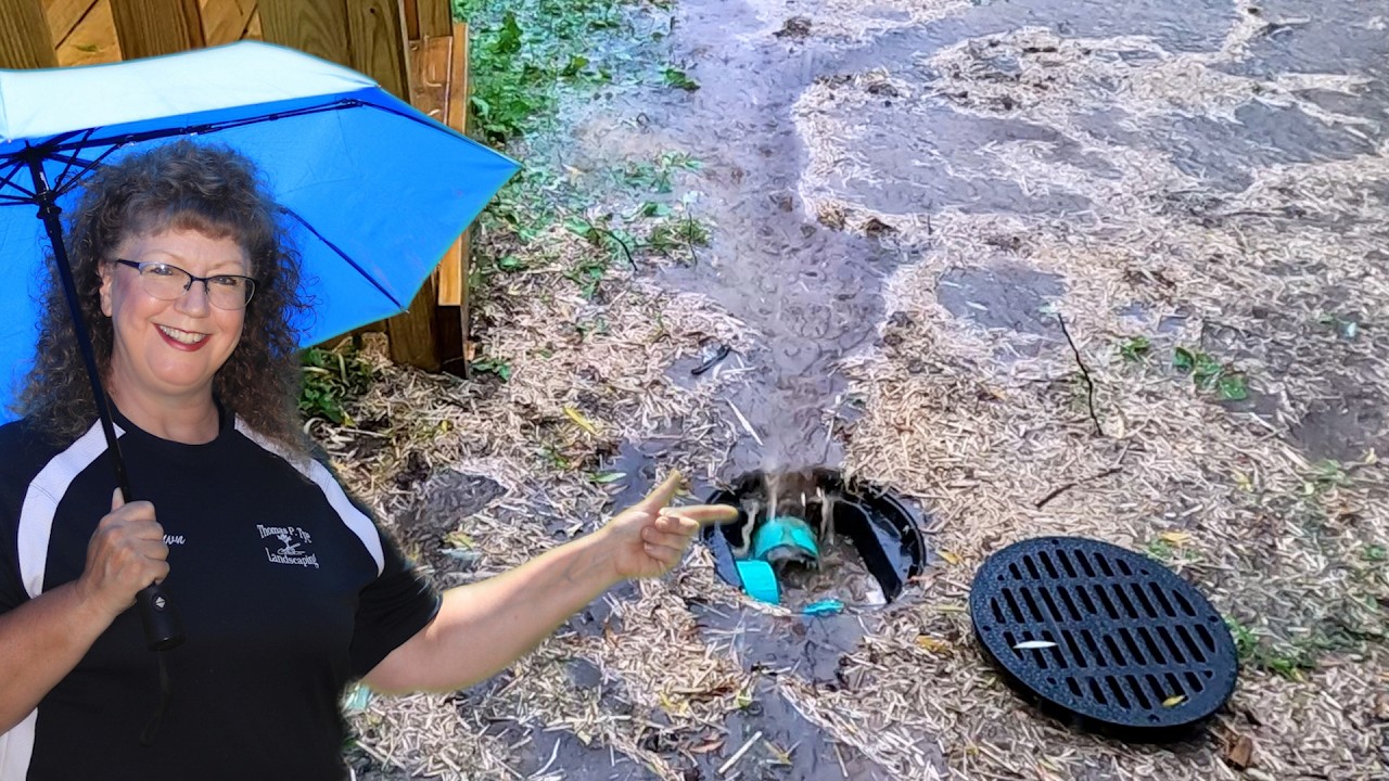 Dry Well Installed to Stop Basement Flooding (U.S. Stormwater Fix)