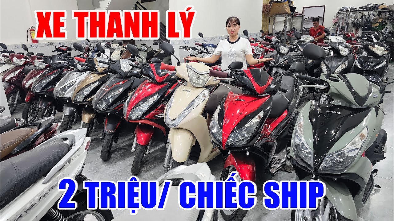THANH LÝ XE CŨ CUỐI NĂM AB VISION WAVE GRANDE SIURIUS FUTURE 125 XE ĐI LÀM SỐC 5 TRIỆU SHOP XE 247
