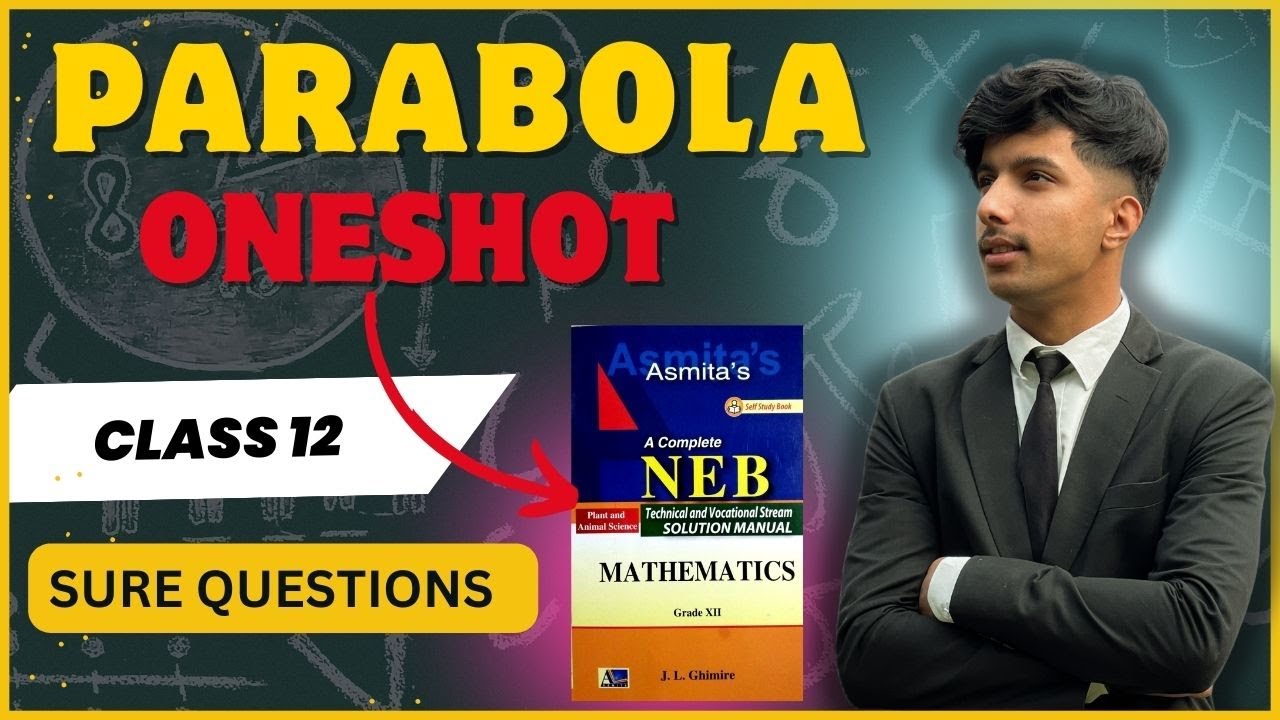 Parabola Oneshot  🔥 | Class 12 NEB | Conic Section