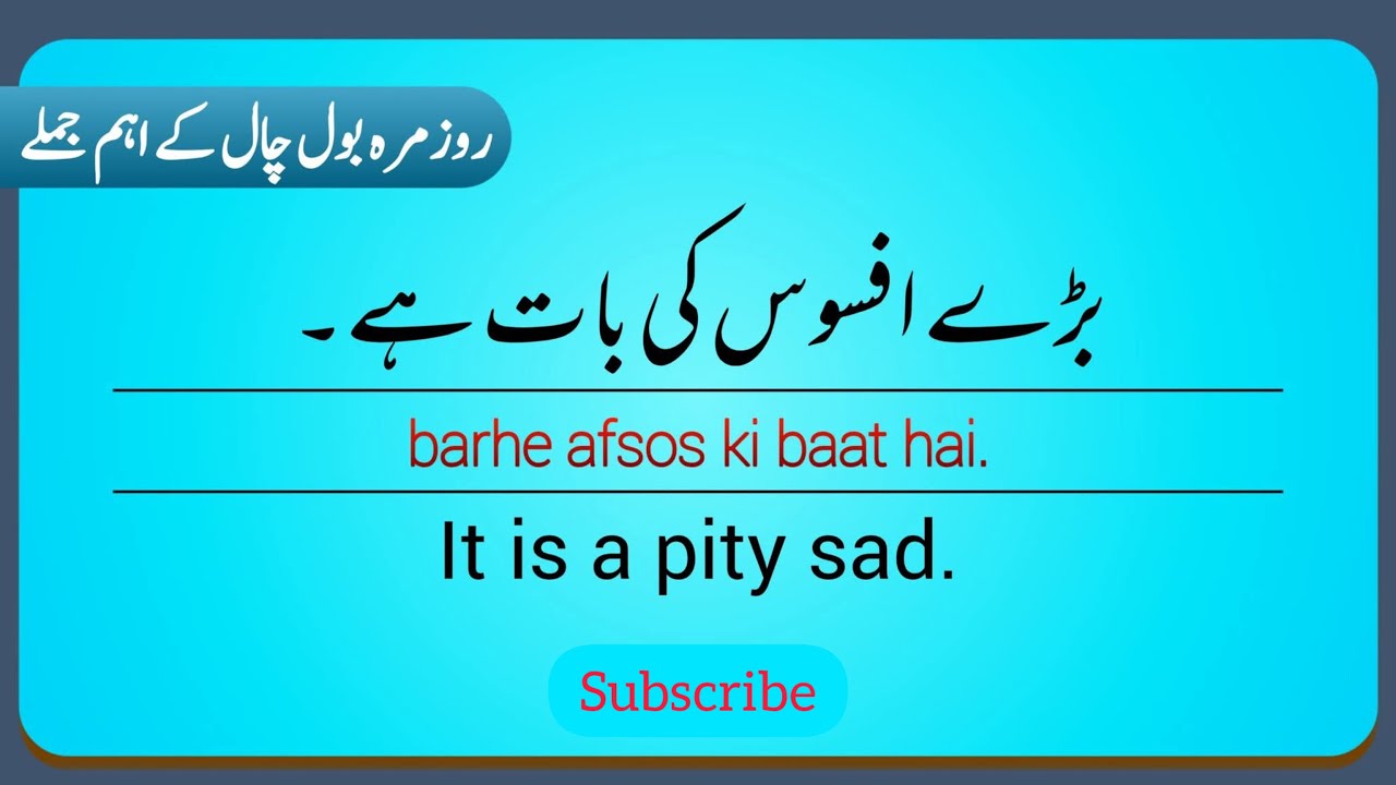 English Speaking Practice | Urdu Tutorial for Beginners | Learn English Speaking in Urdu