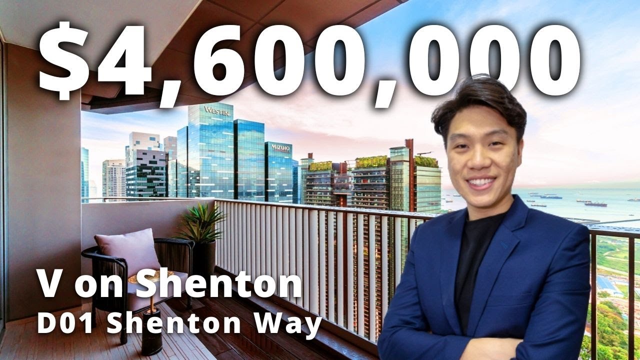 V on Shenton 3-Bed with Picturesque View ($4.6M) D01 Shenton Way | Singapore Home Tour Ep.120