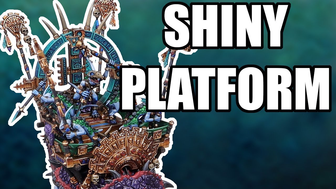 Painting Stegadons part 2: platforms and crew | Painting Seraphon | Fully Painted