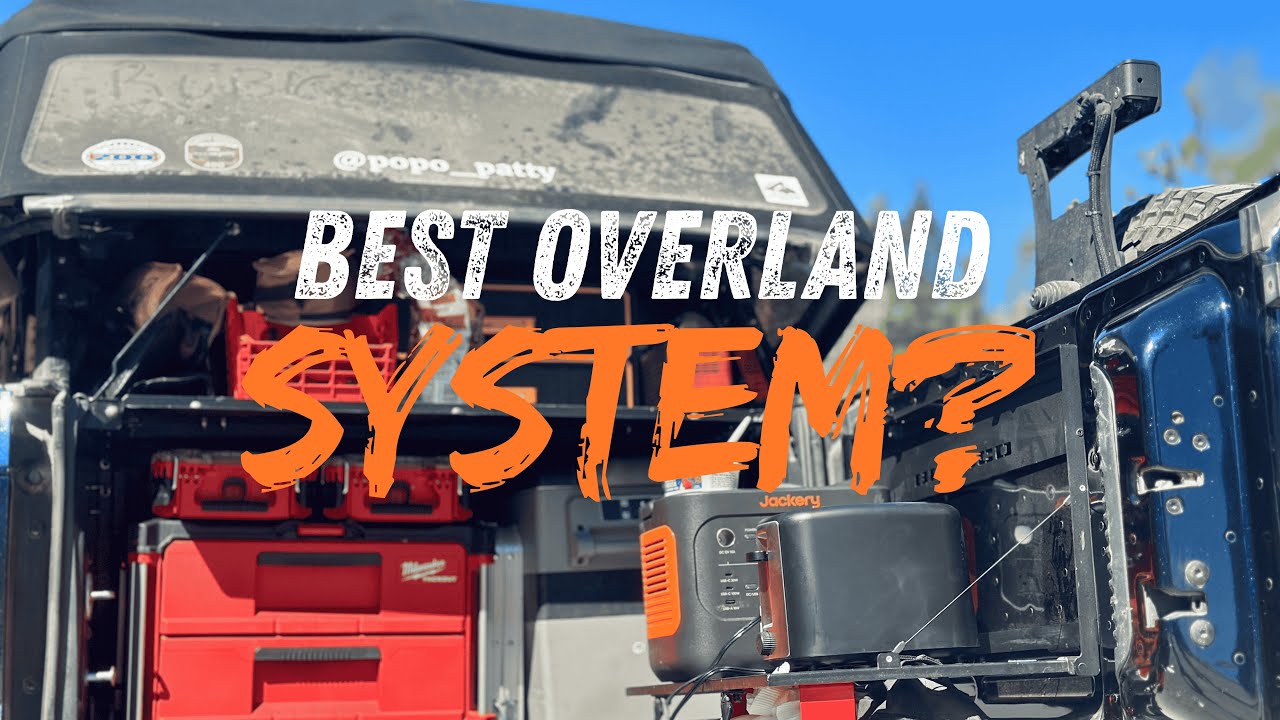 Ultimate Overland Setup? Milwaukee Packout + Electric Cooking In a Bronco!
