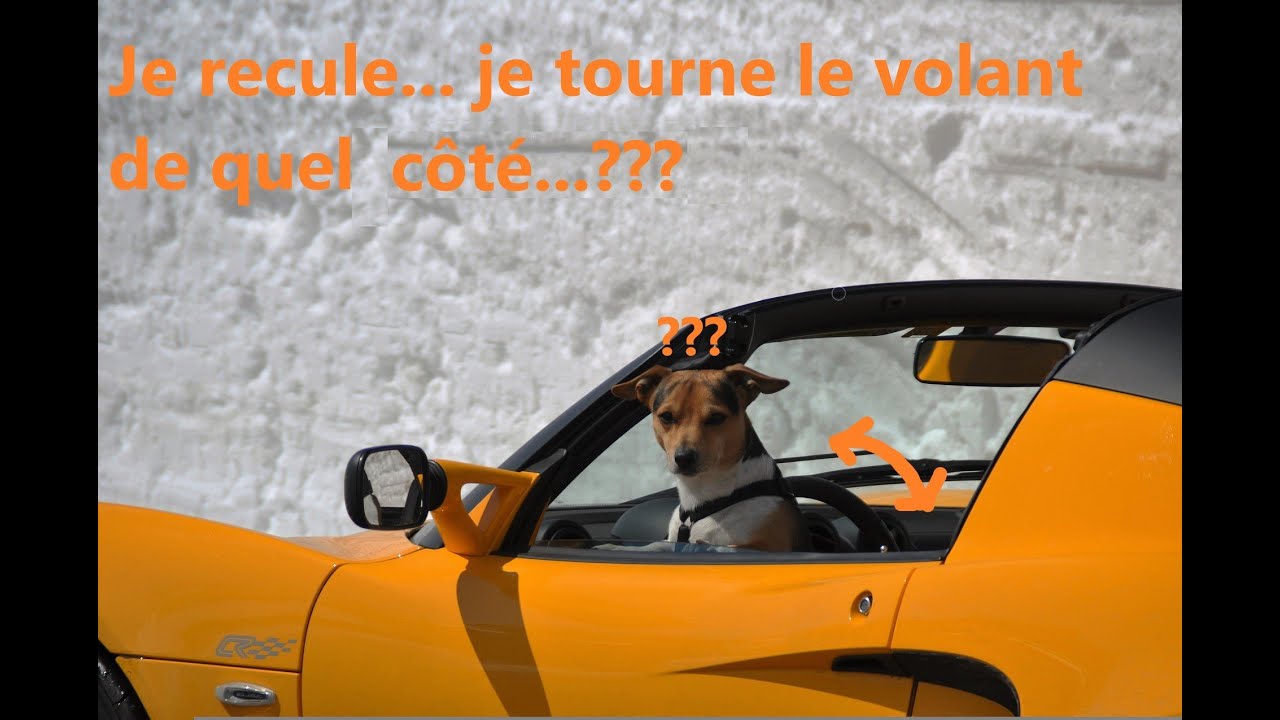 De quel coté tourner le volant en marche arrière ?