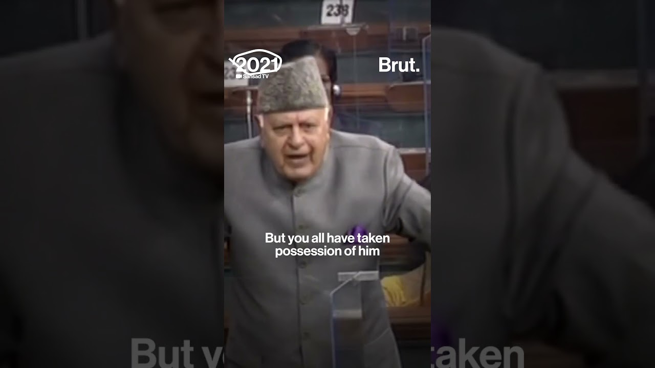 When Farooq Abdullah&rsquo;s spoke about Ram in Parliament during a discussion on farm laws in 2021.