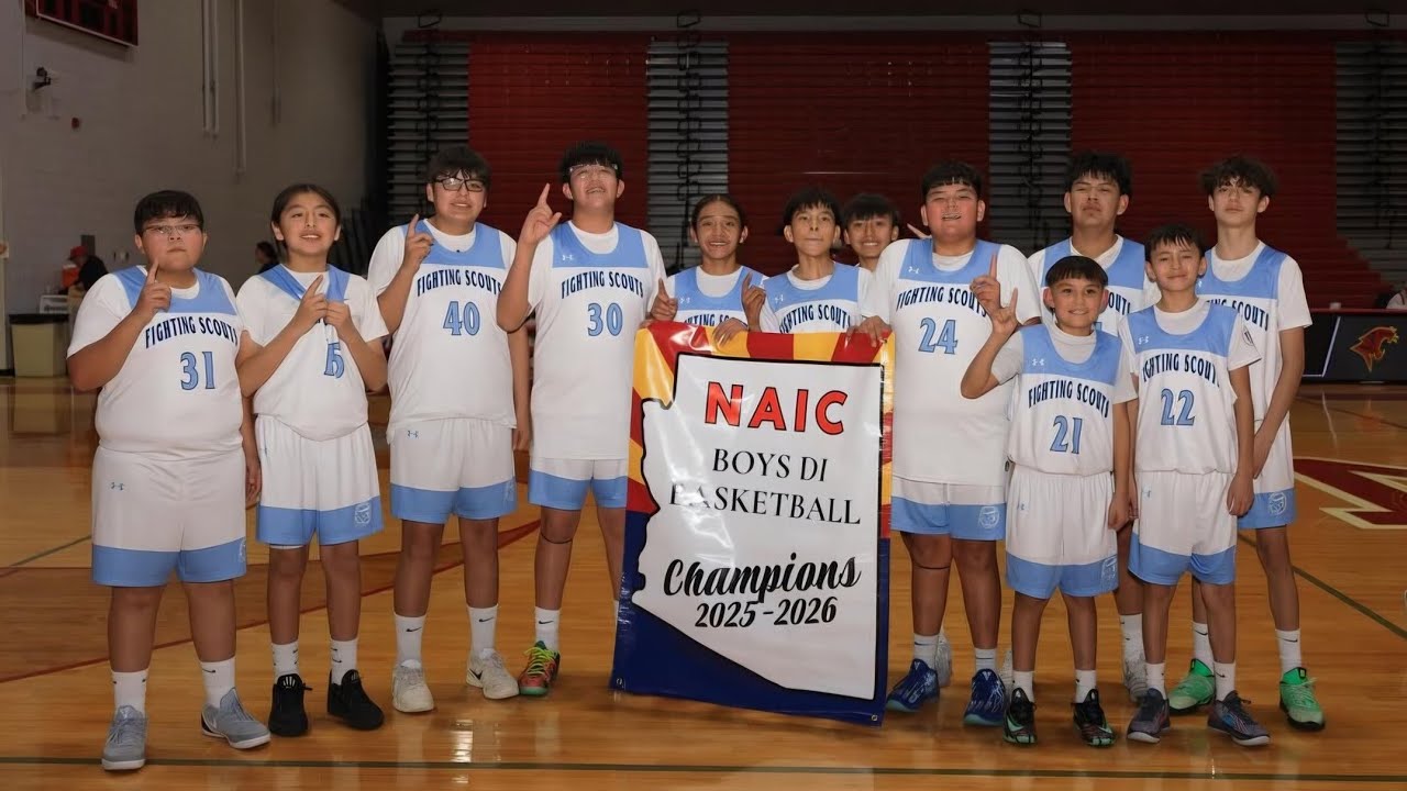 2026 NAIC Boys Championship Basketball Game: Rock Point Cougars vs Tsehootsooi Scouts 