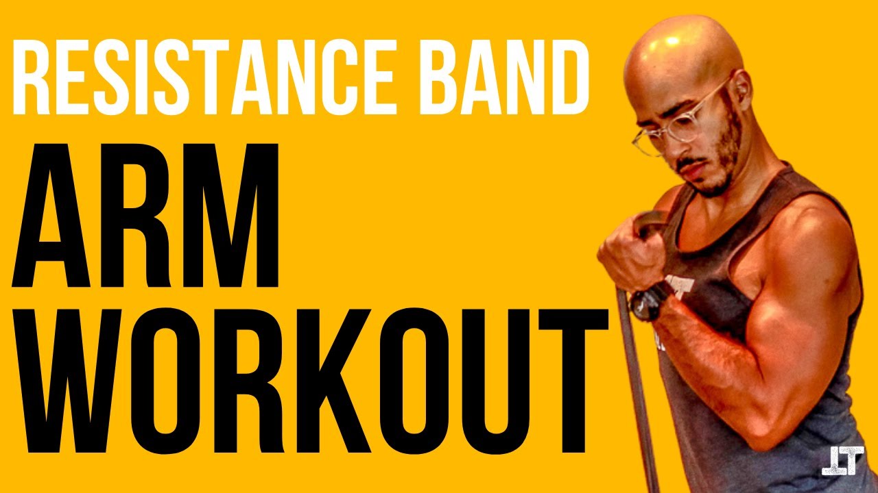 Resistance Arm Workout | 6 Bicep And Tricep Exercises | No Attachment