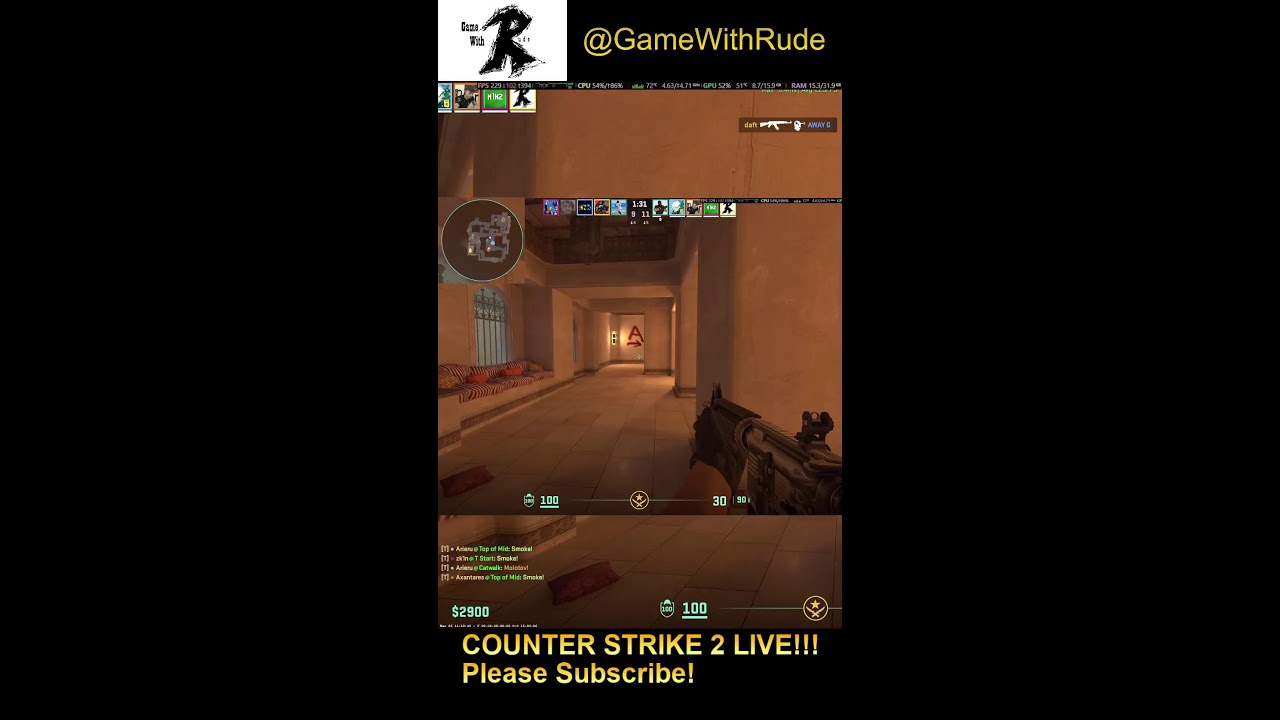 GWR Counter strike 2 Gameplay LIVE!!!