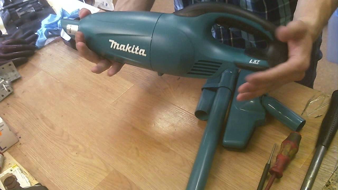 Makita LXT 18V li ion vacuum cleaner DCL180Z unpacking