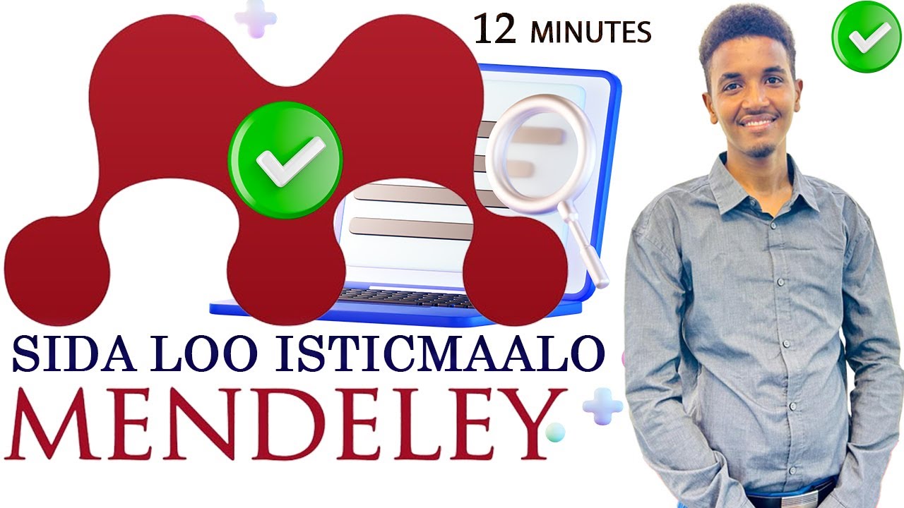 SIDA LOO ISTICMAALO MENDELEY SOFTWARE(UGAAR AH ARDADA BUUGA DIYAARINEYSO). @M.Habarwaa
