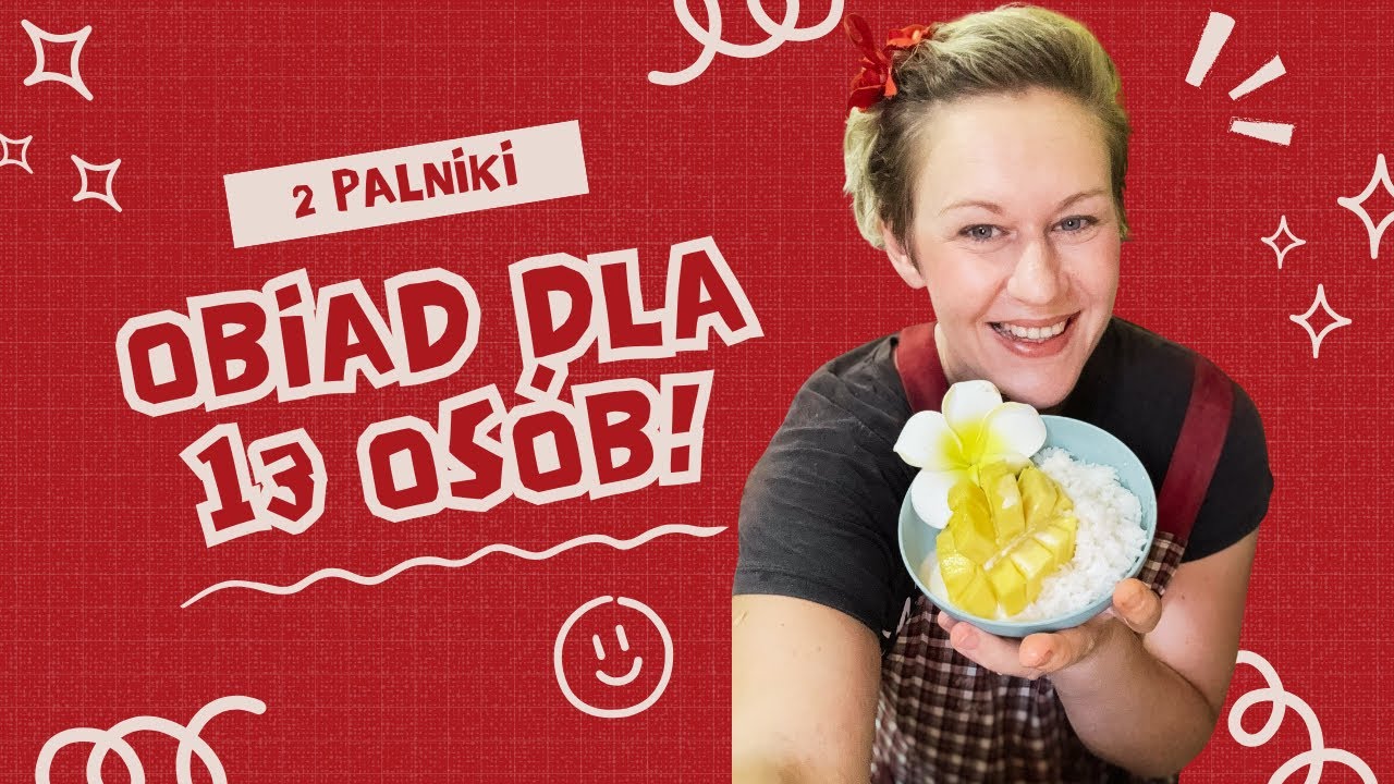 Dwa Obiady z 6 Piersi Kurczaka dla 13 Osób?! Domowe Nuggetsy, Massaman Curry i Mango Sticky Rice!