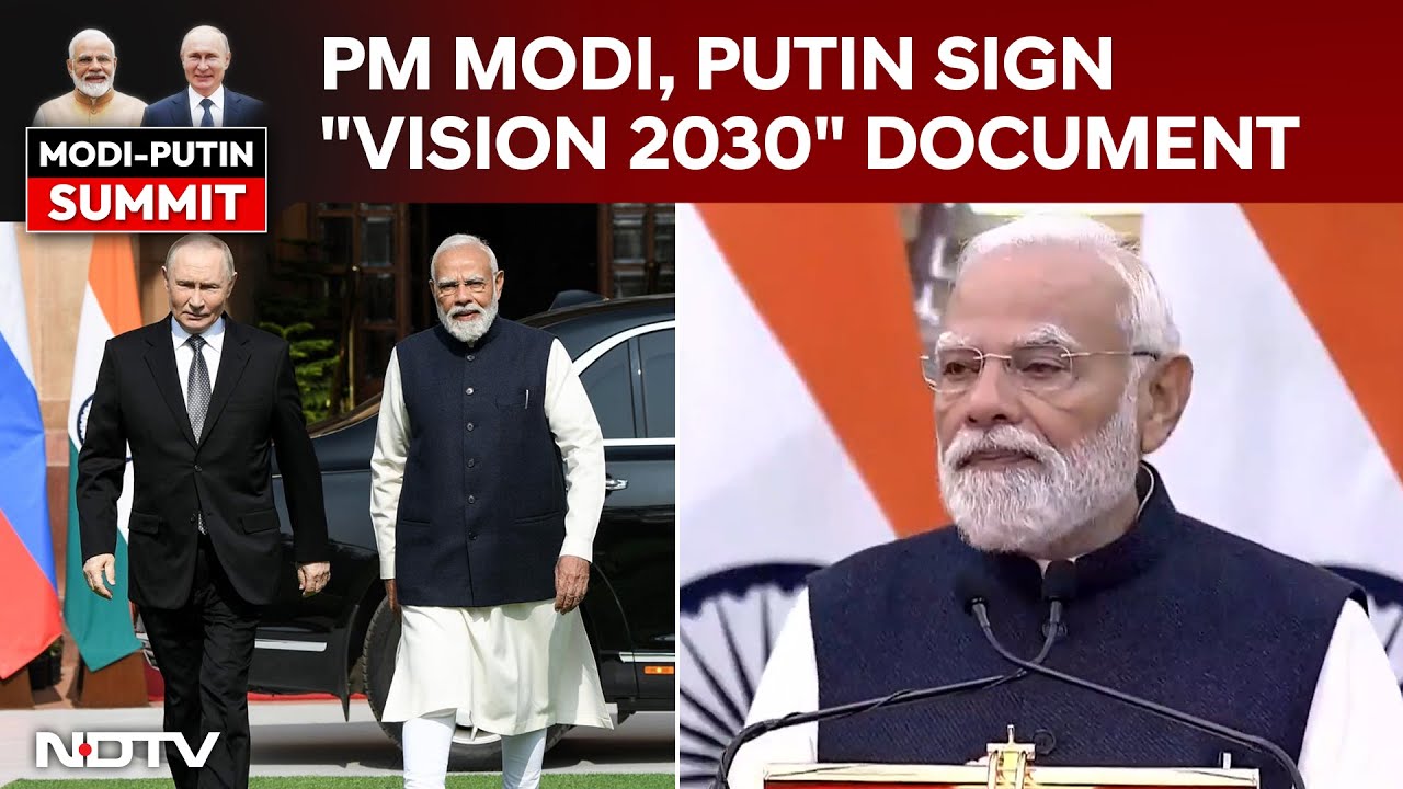 PM Modi Putin Joint Statement | Agreed On Economic Cooperation Plan Till 2030, Says PM Modi