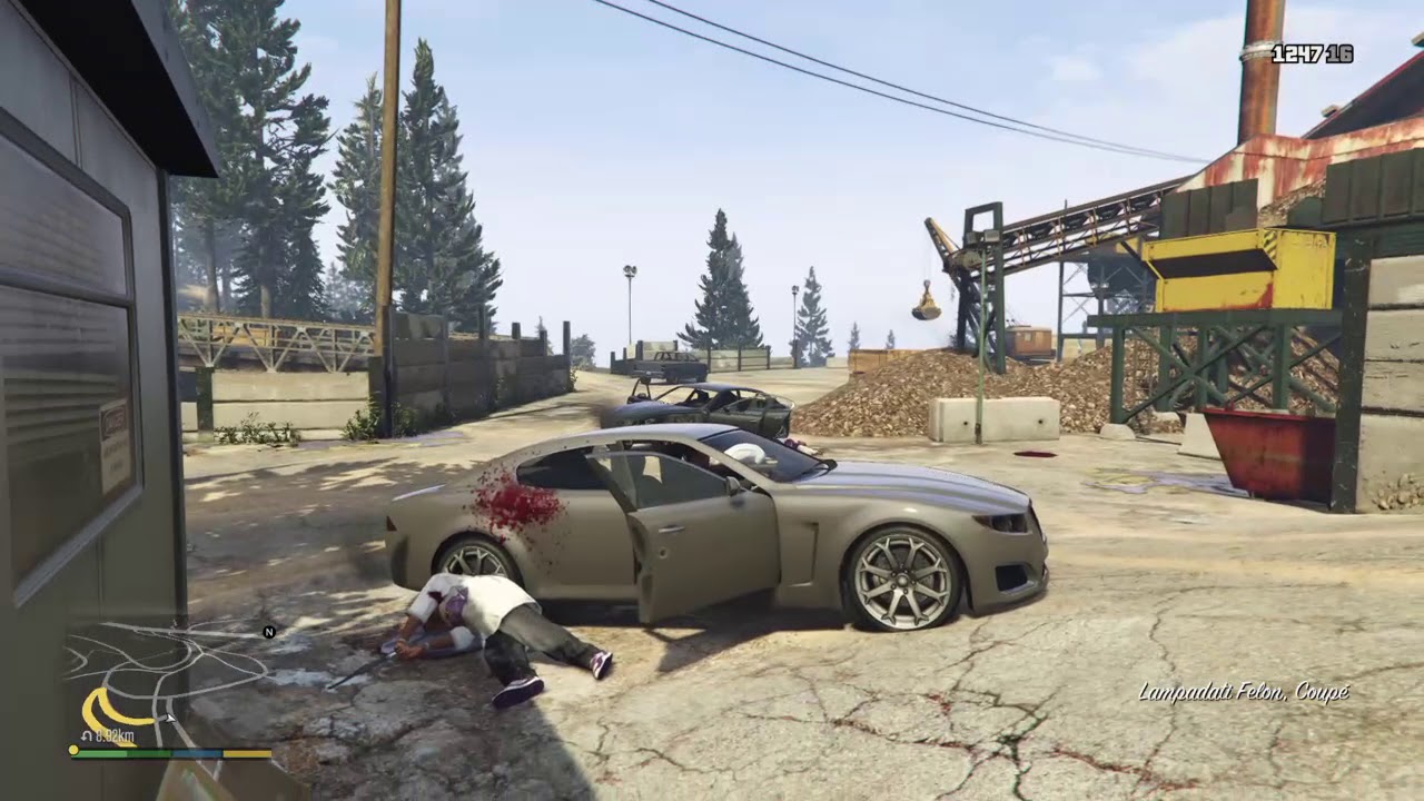 Lamar est dans la merde GTA V