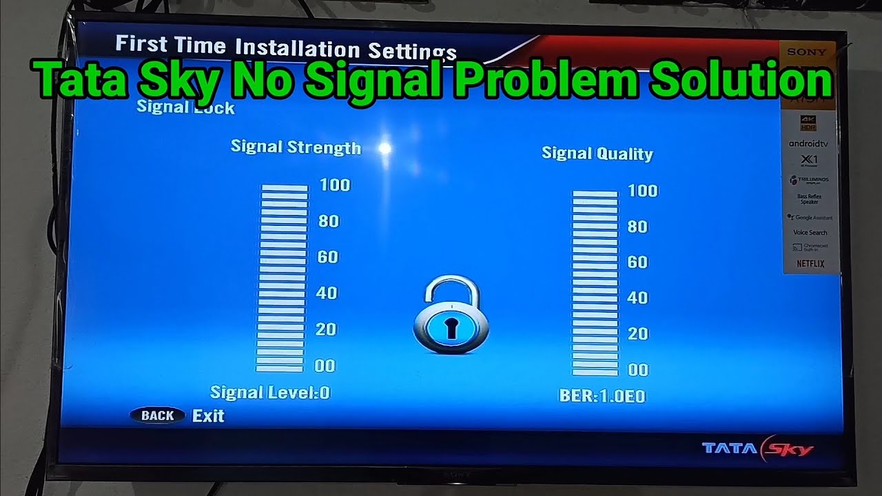 Tata Sky No Signal Problem Solution
