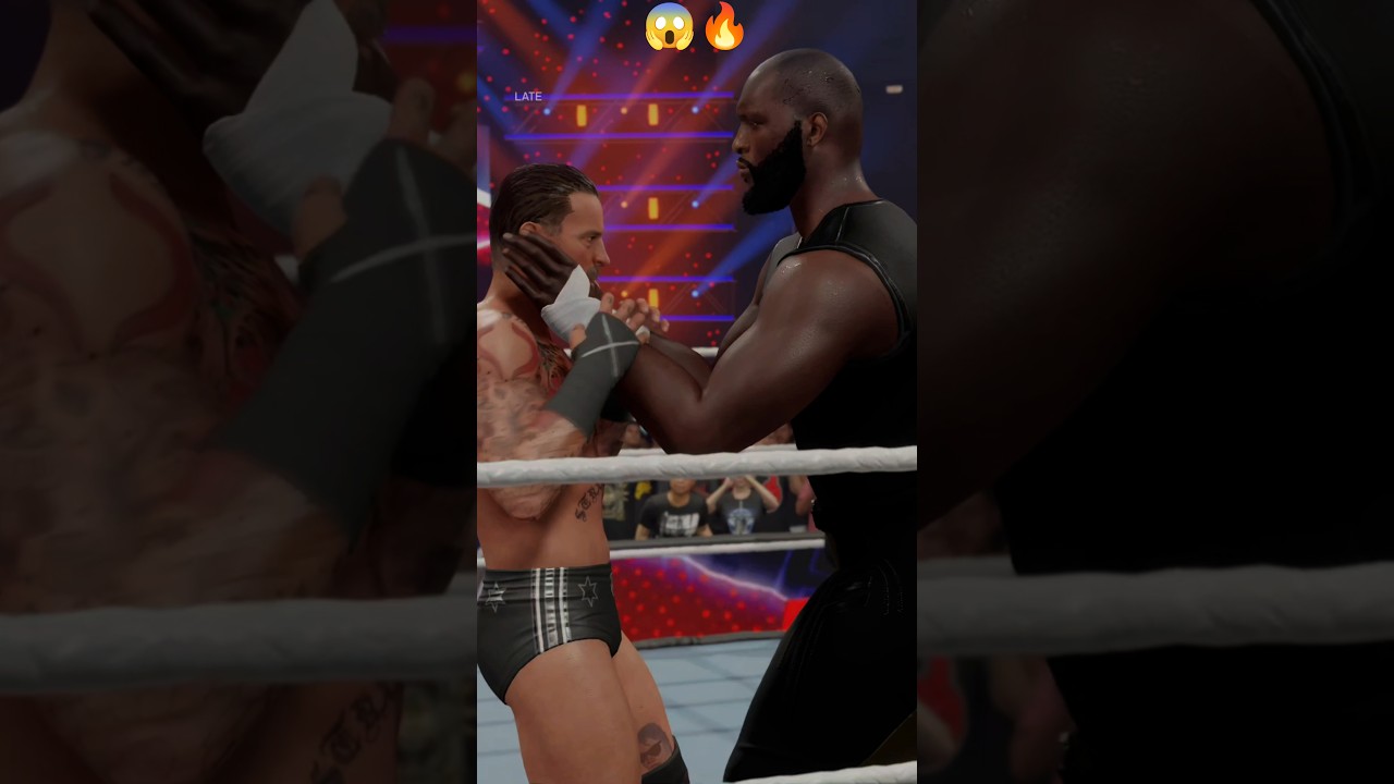 WWE 2K25 CM Punk vs Omos 😱 One On One Showdown! 