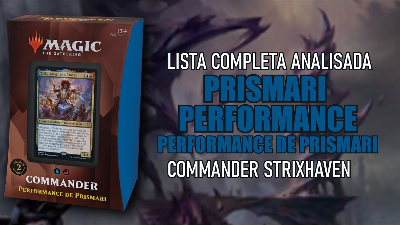 Análise deck Prismari Performance (Izzet Spellslinger) | #MTGC21