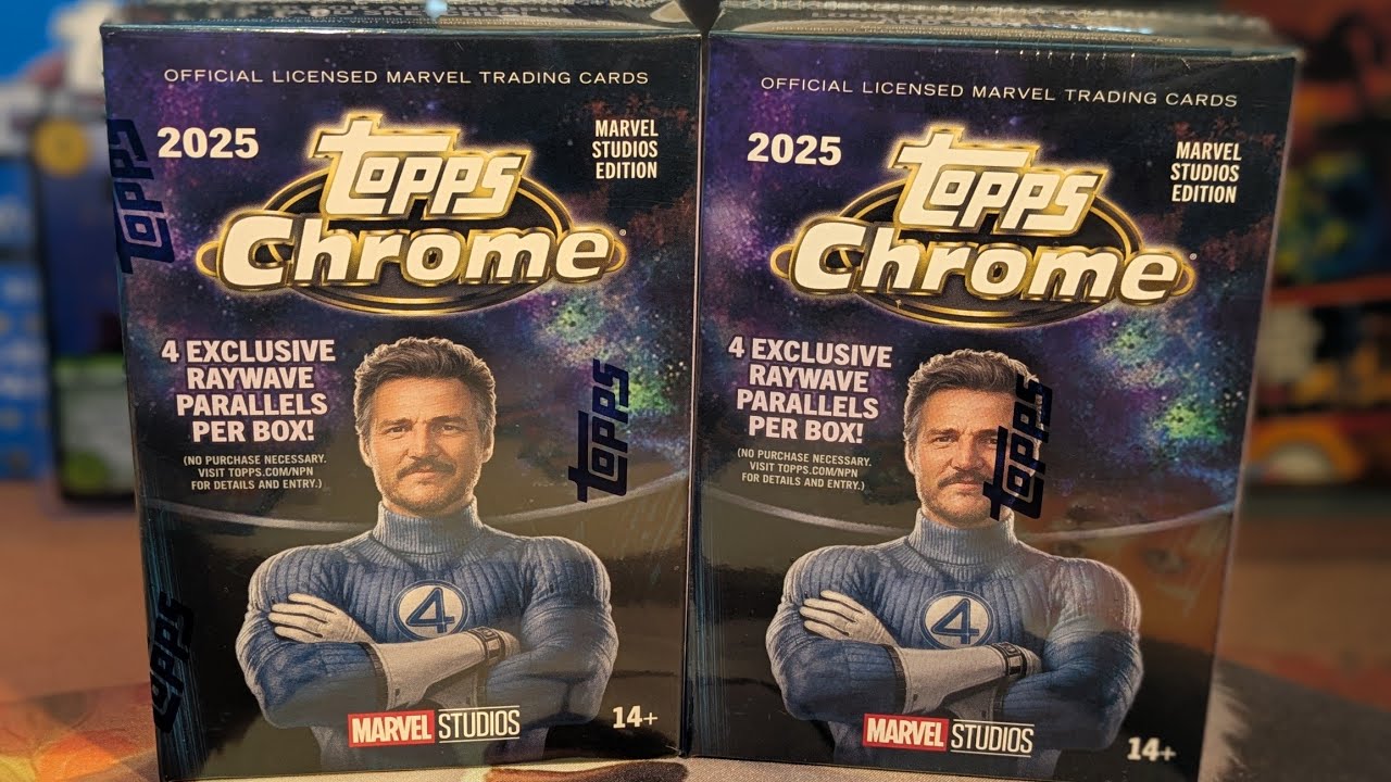 Хромированные бластеры Topps Marvel Studios — просто фантастические!