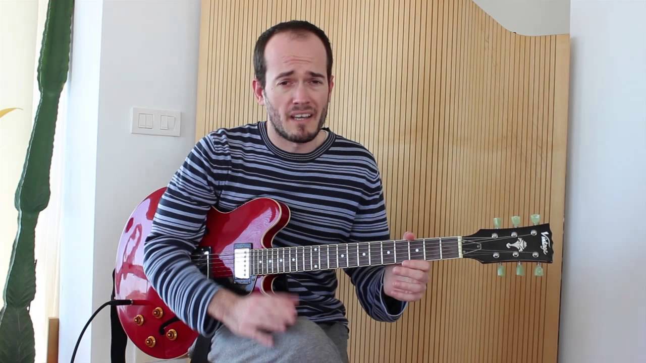 Escalas de guitarra para principiantes: La pentatónica (patrón 1)