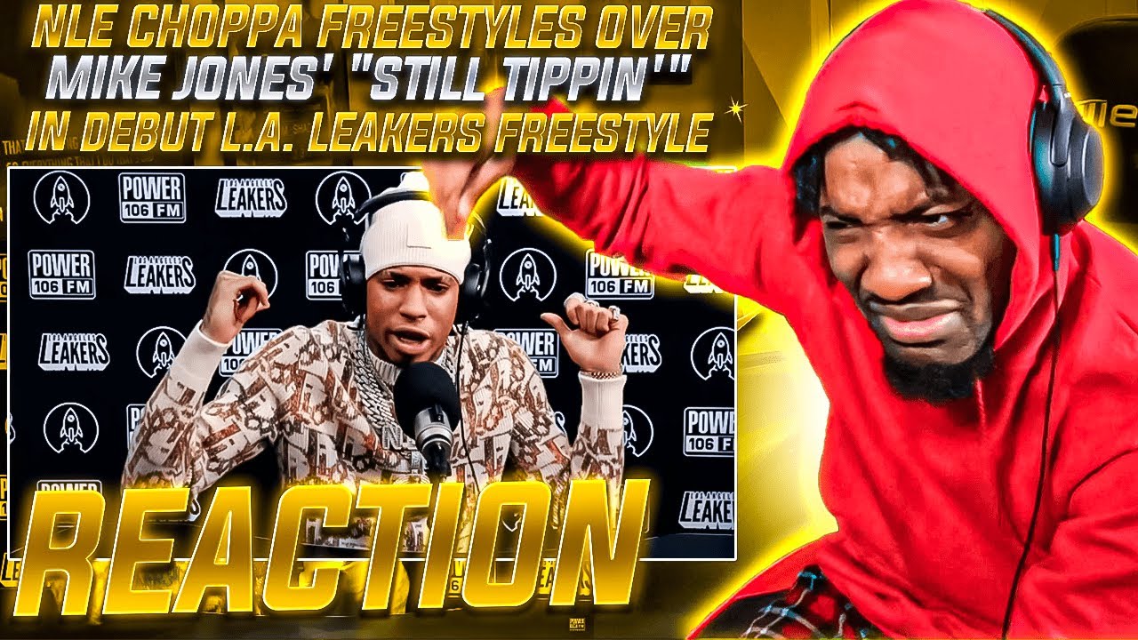 NLE CHOPPA SPAZZED ON THIS BEAT! LA LEAKERS FREESTYLE (REACTION!!!)