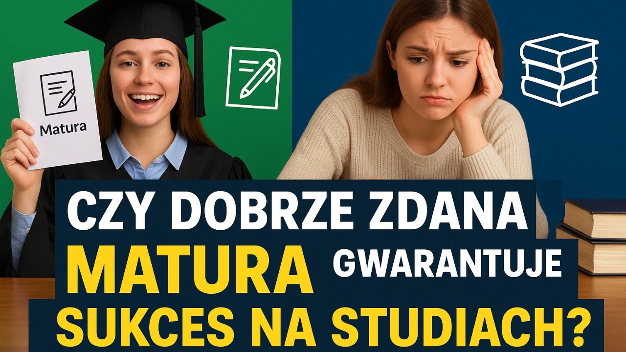 Czy dobrze zdana matura gwarantuje sukces na studiach? - Webinar Dzień 1