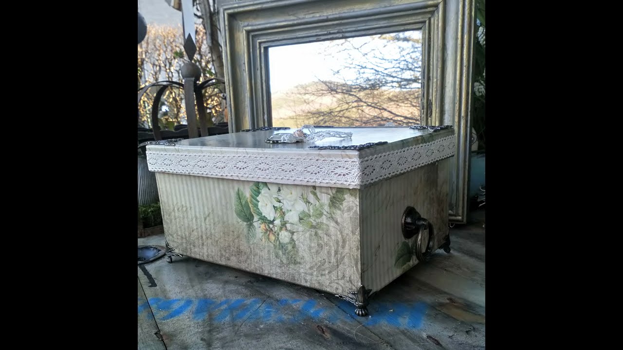 Decoupage mit Papier von LaBlanche