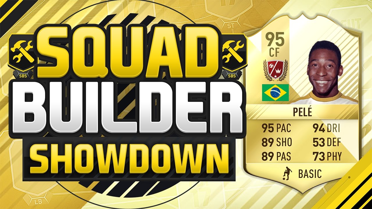 FIFA 17 SQUAD BUILDER SHOWDOWN!!! LEGEND PELE VS THE CHEAP PELE!!! Legend Pele Squad Duel