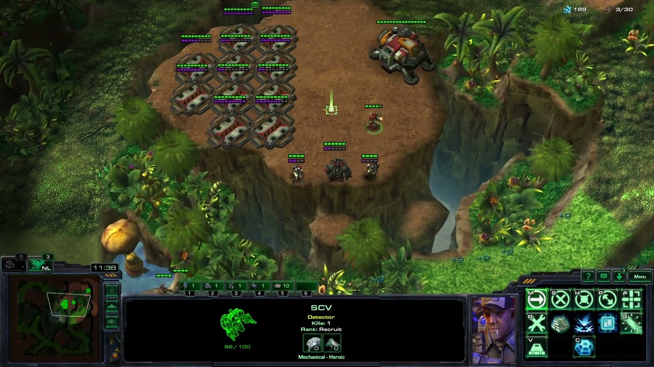 Starcraft 2 Arcade Map Zombie Defense #11