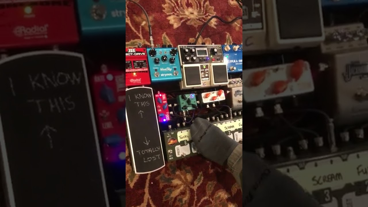 Pedalboard Set Up and Pedal Chain Order