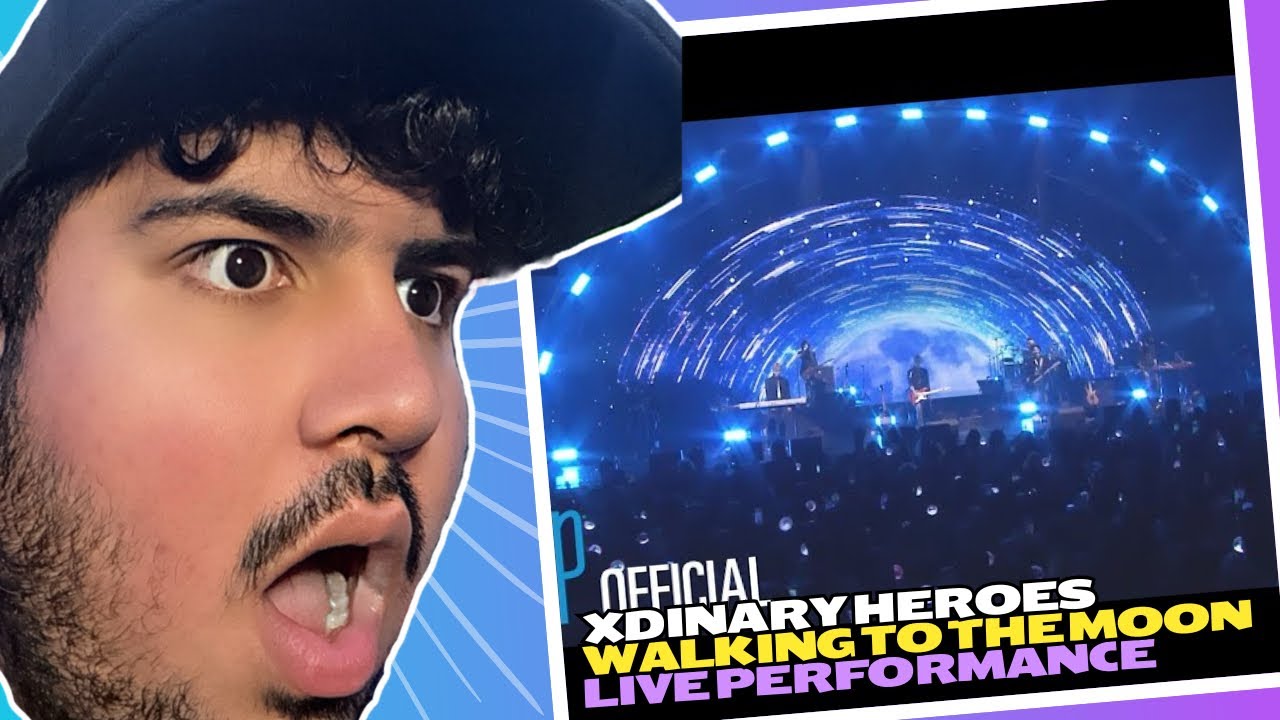 THE VIBES!! | XDINARY HEROES - WALKING TO THE MOON LIVE REACTION