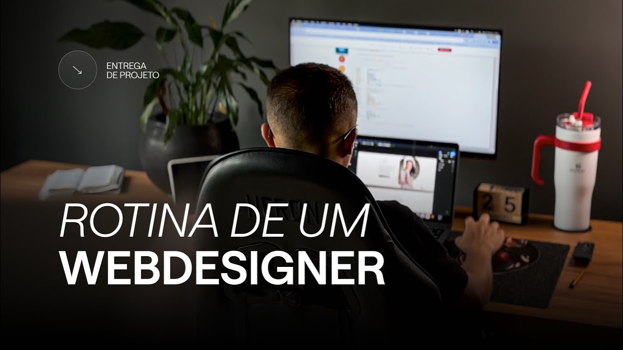 Um dia na rotina de um WEB DESIGNER ‹ GUILHERMEODSGN ›