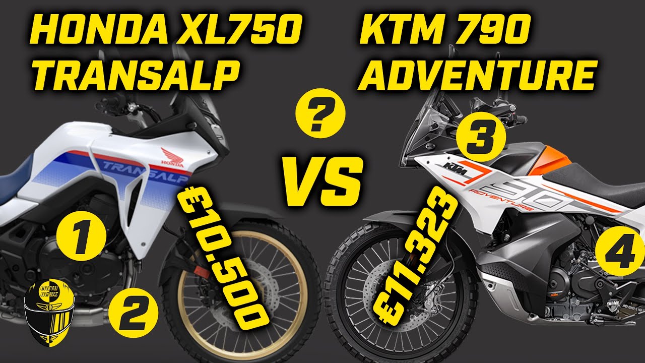 Honda XL750 Transalp vs KTM 790 ADVENTURE 2023 | What are the differences?