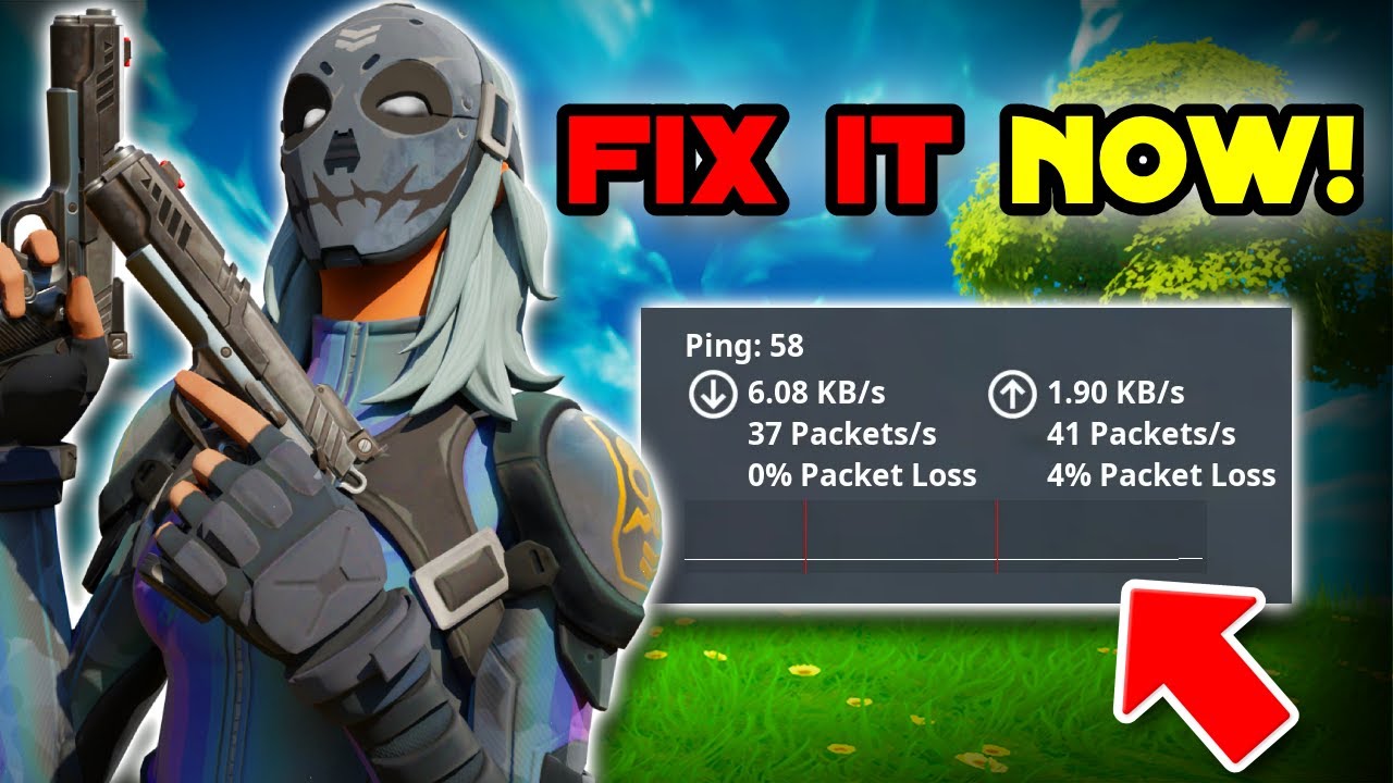 *2025* How To Fix PACKET LOSS in FORTNITE