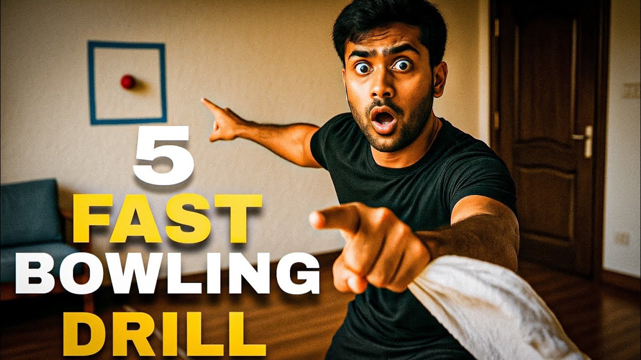 5 Fast Bowling Drills That You Can Do Alone at Home