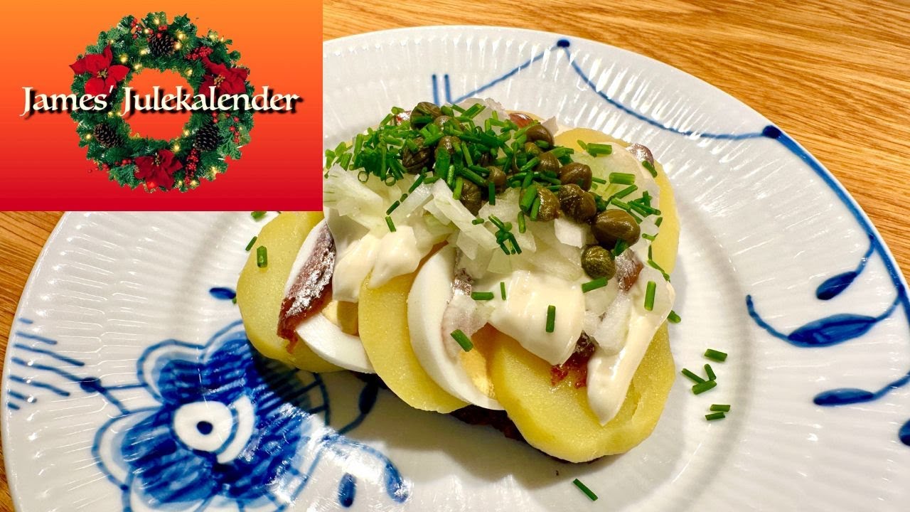 Snapsemad - et dejligt stykke smørrebrød til julebordet!