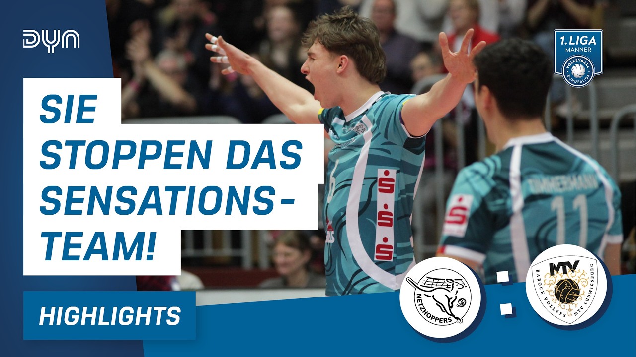 Mit 3 Assen hintereinander ins Playoff-Duell! 🔥| Match Highlights | 1. Volleyball Bundesliga Männer