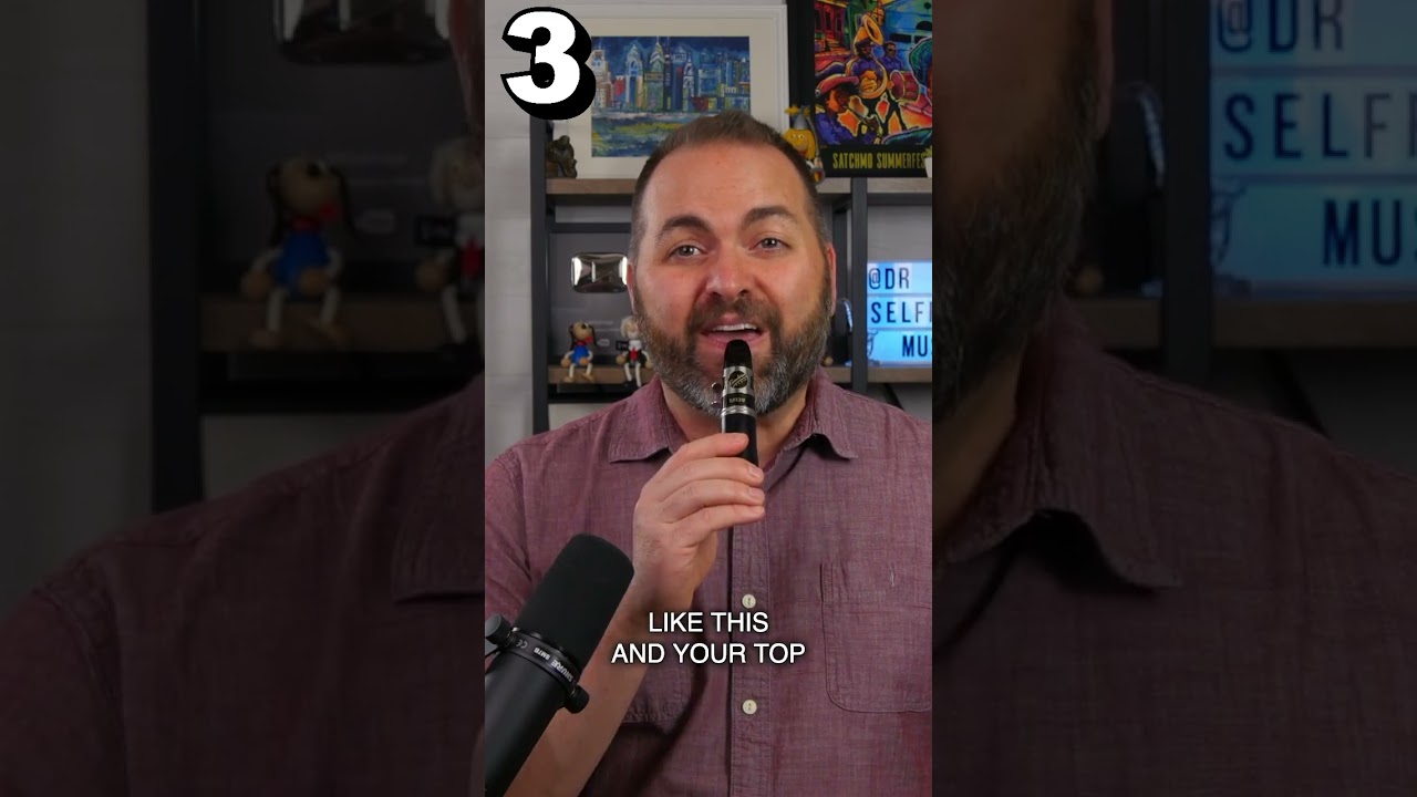 How to Play a Note On the Clarinet (Embouchure)