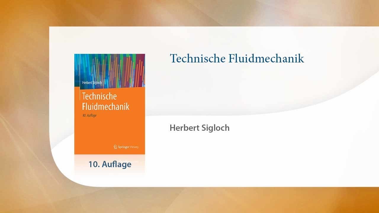 Technische Fluidmechanik