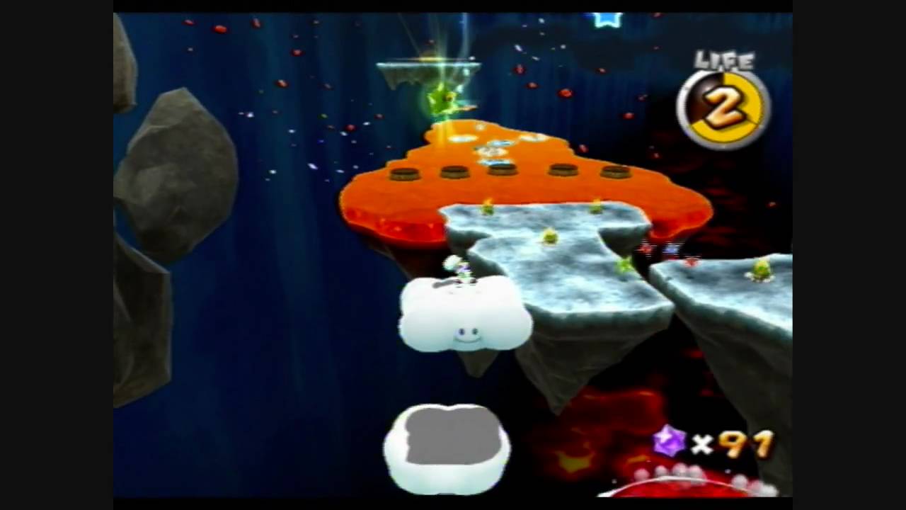 Super Mario Galaxy 2 - Shiverburn Galaxy - Green Star 3