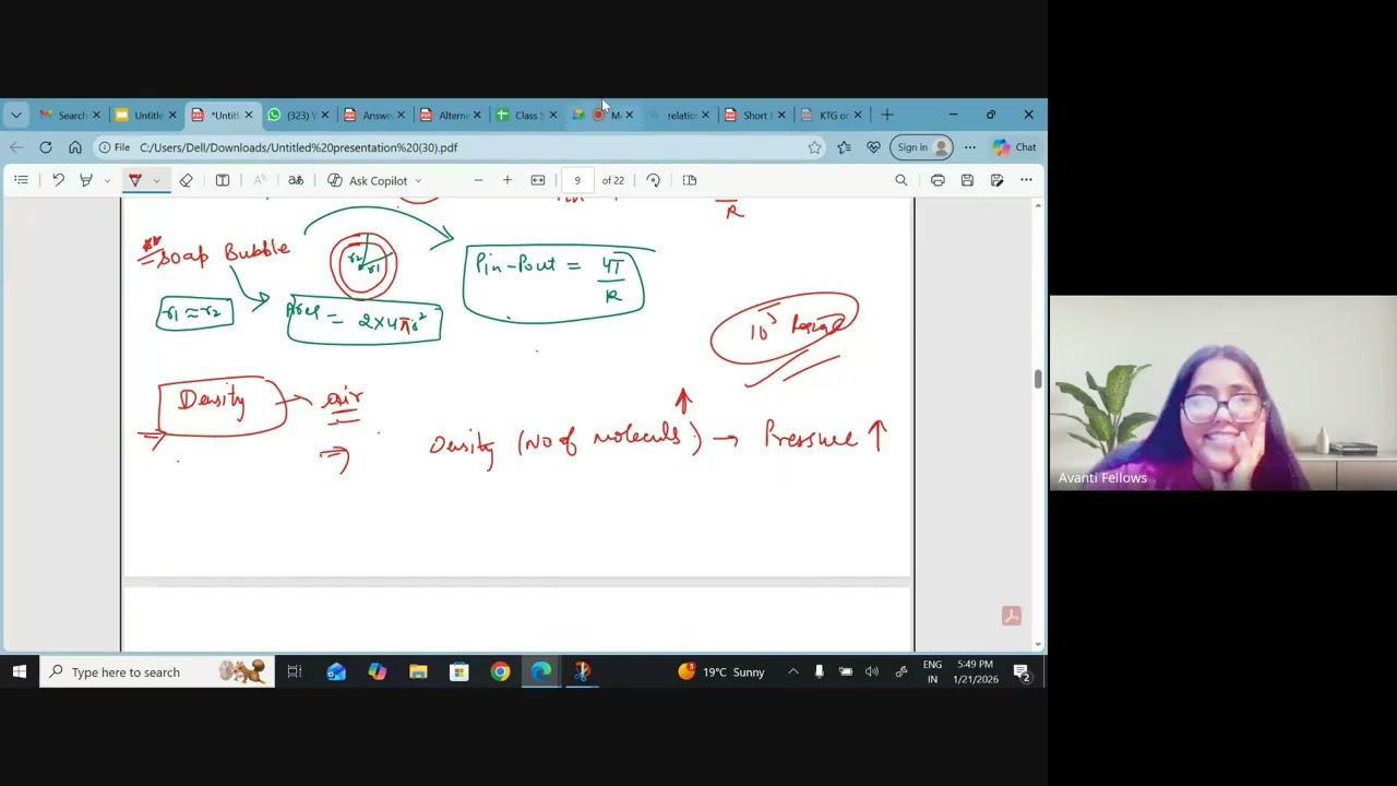 Doubt Solving Session | 11th JEE Physics | 21st Jan, 2026
