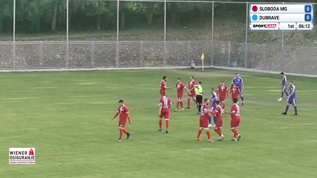 SLOBODA (MG) vs DUBRAVE 6:2 (2.kolo, Druga liga RS 