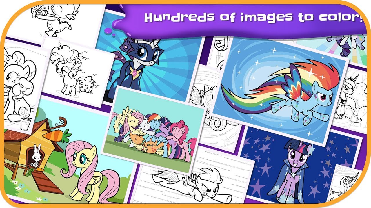 My Little Pony Color By Magic #1 | Budge Studios | Casual | Creativity | Hayday
