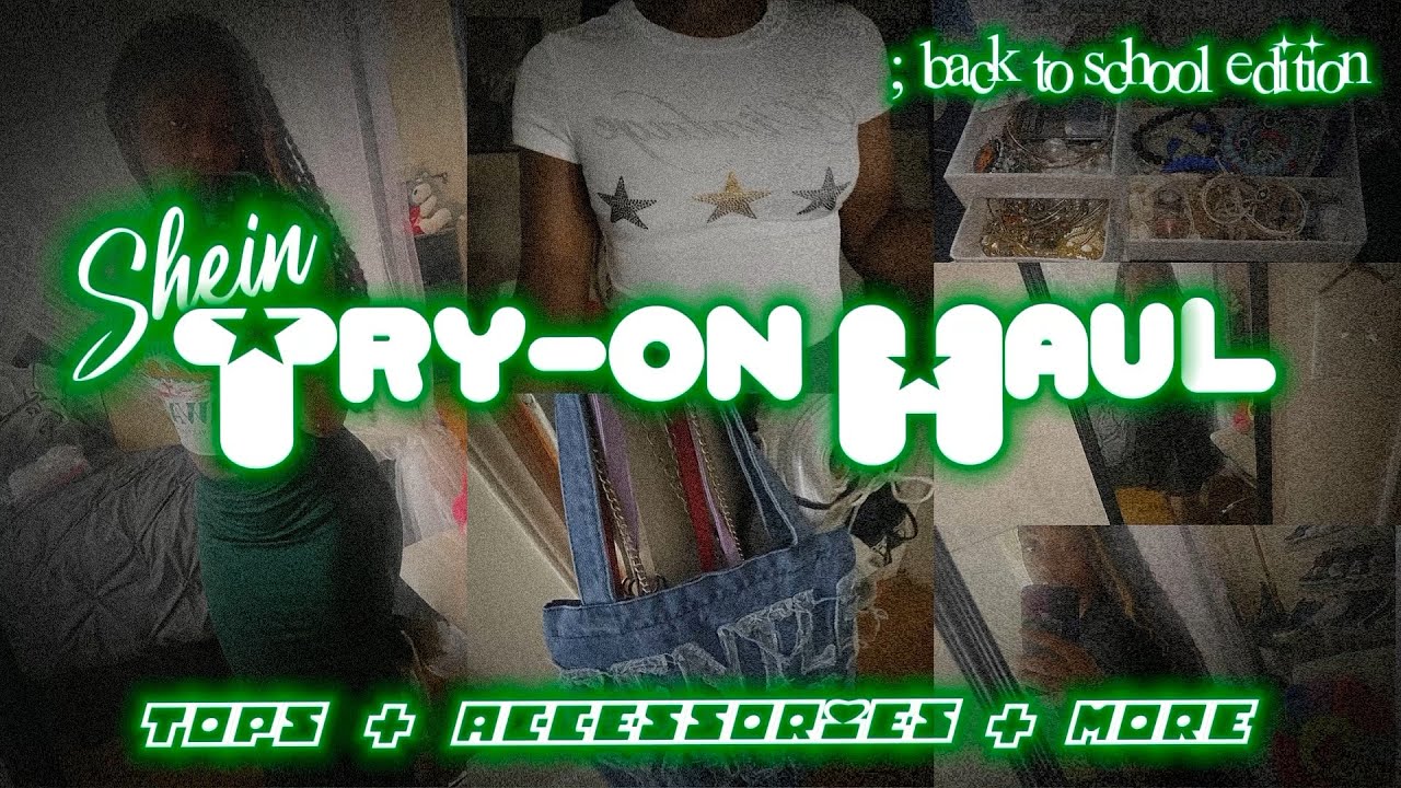 BACK TO SCHOOL CLOTHING HAUL SHEIN PT. 2