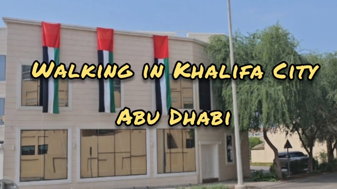 Living in Khalifa City Abu Dhabi ||  Teaching and Living in the UAE #dubai #uae #teaching #abudhabi