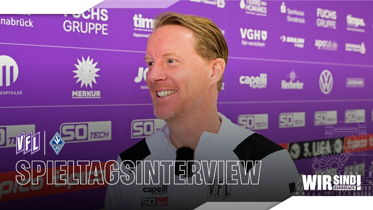 Spieltagsinterview vor #OSNSVW | VfL Osnabrück - SV Waldhof Mannheim