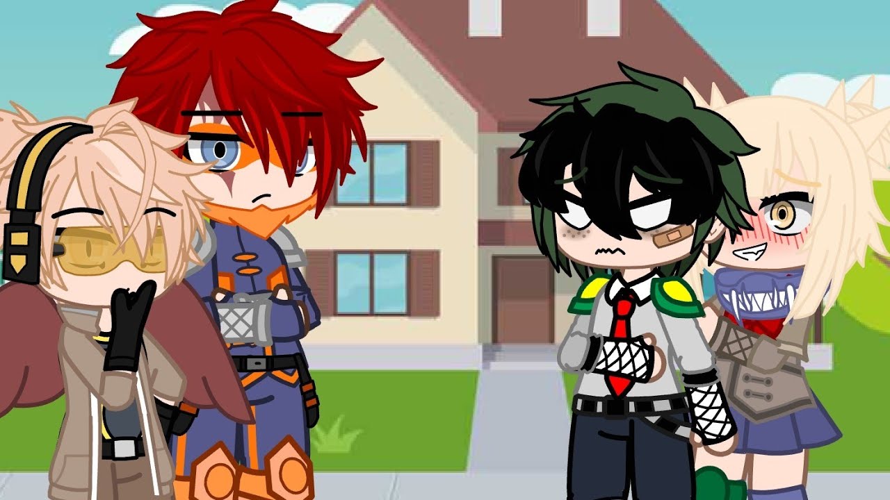 Toga kidnapped Deku but the pro heroes trying to help him||
