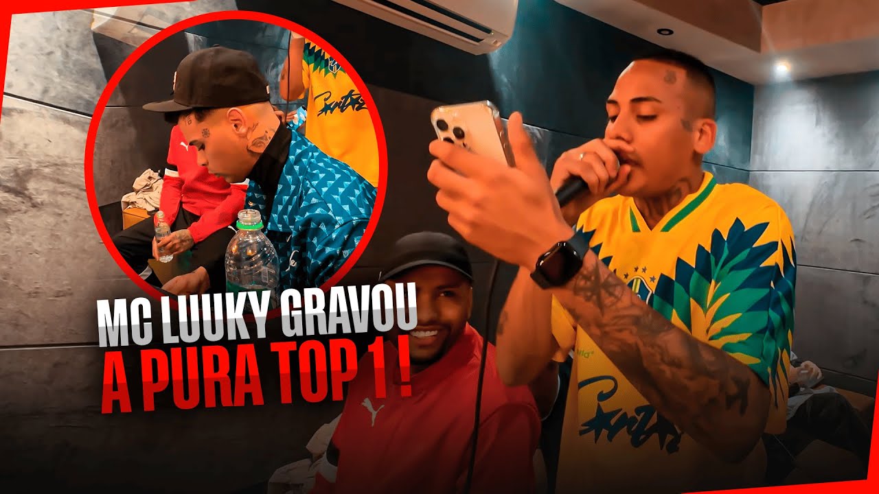 MC LUUKY DEIXOU A PURA, MC DANIEL ENCOSTOU NA SESSÃO