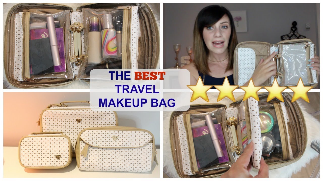 THE BEST TRAVEL MAKEUP BAGS!