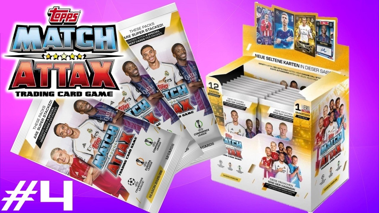 #82 - Topps - Match Attax 2025/26 Booster Display bontás #4