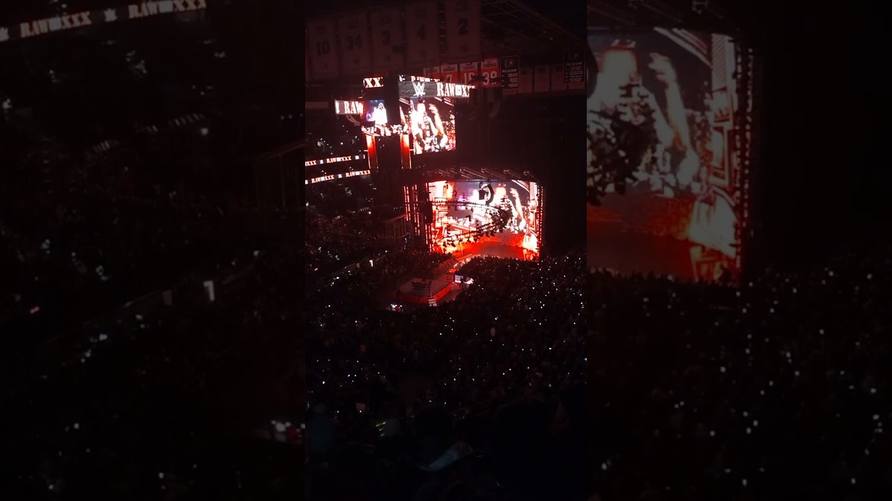 Monday Night Raw 30th Anniversary Intro In Philadelphia Pennsylvania