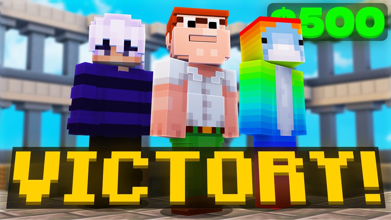 Winning A $500 Bedwars YouTuber Tournament (Insane Clutches)